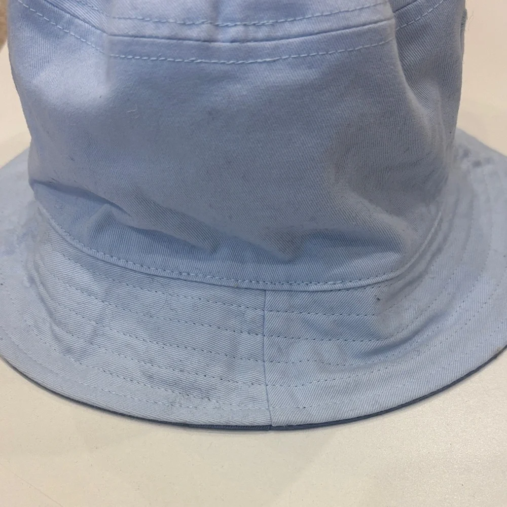 ATH-GRL Reversible Chambray and  Light Blue Bucket Hat